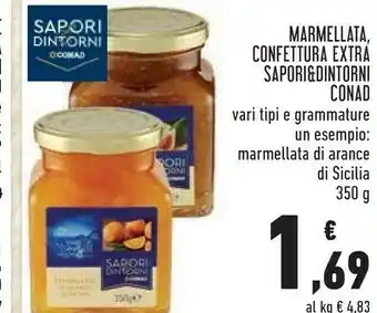 Conad Sapori Olio extravergine di oliva offerta