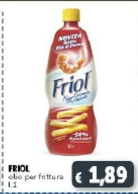 Deco Supermercati Friol Olio Per Friggere offerta