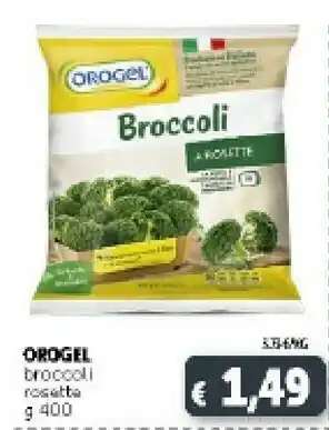 Deco Supermercati Orogel Broccoli A Rosette offerta