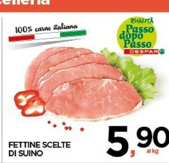 Despar Fettine Scelte Di Suino offerta