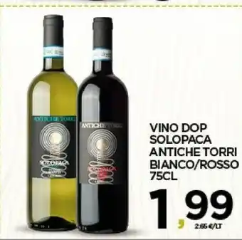 Despar Antiche Torri Vino Dop Solopaca Bianco/ Rosso offerta