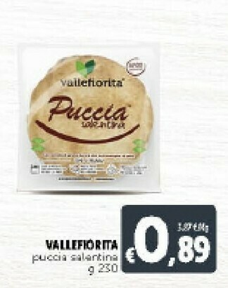 Deco Supermercati Vallefiorita Puccia Salentina 230 G(ml) offerta