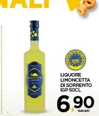Despar Limoncetta di sorrento Liquore Di Limone Di Sorrento IGP 500 G(ml) offerta