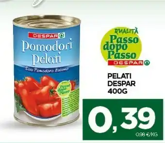Despar Despar Pomodori Pelati 400 G offerta