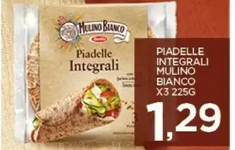 Despar Mulino Bianco Piadelle Integrali 225 G(ml) offerta