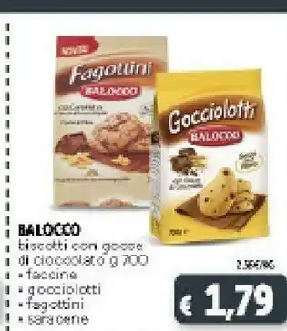 Deco Supermercati Balocco Gocciolotti Con Gocce Di Cioccolato 700 G(ml) offerta
