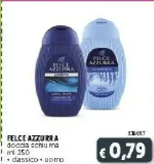 Deco Supermercati Felce Azzurra Doccia Schiuma Classico/ Uomo 250 Ml offerta