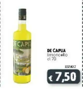 Deco Supermercati De Capua Limoncello Cl 70 offerta