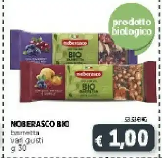 Deco Supermercati Noberasco Barretta Bio 30 G offerta