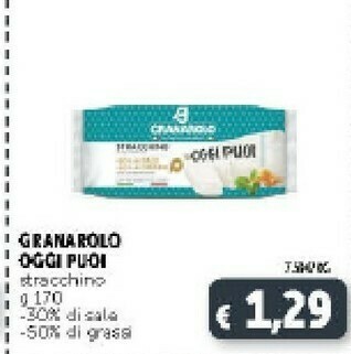 Deco Supermercati Granarolo Stracchino Oggi Puoi 170 G(ml) offerta