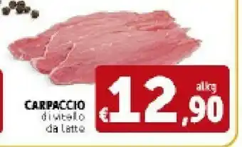 Deco Supermercati Carpaccio Di Vitello Da Latte offerta