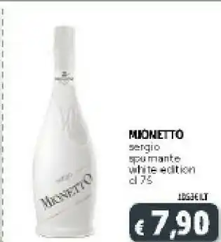 Deco Supermercati Mionetto Sergio Spumante White Edition 75 Cl offerta
