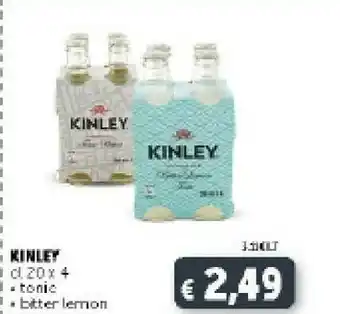 Deco Supermercati Kinley Tonic/ Bitter Lemon 20 Cl offerta