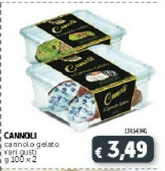 Deco Supermercati Cannoli Cannolo Gelato offerta