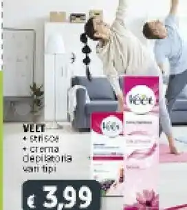 Veet Strisce/ Crema Depilatoria