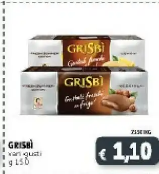 Deco Supermercati Matilde Vicenzi Grisbì Nocciola 150 G(ml) offerta