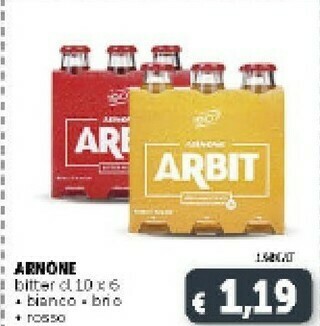 Deco Supermercati Arnone Arbit Bitter Rosso offerta