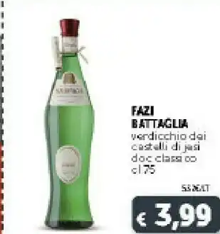 Fazi Battaglia Verdicchio Dei Castelli Di Jesi Doc Classi 75 Cl