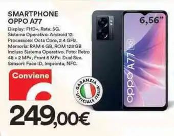 Ipercoop Oppo A77 Smartphone offerta