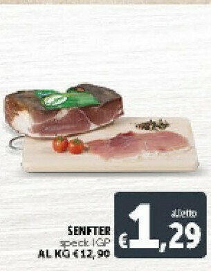Deco Supermercati Senfter Speck Igp offerta
