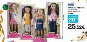 Ipercoop Bambola Amiche del Cuore offerta