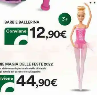 Ipercoop Barbie Ballerina offerta