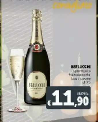 Deco Supermercati Berlucchi Cuvèe Imperiale Brut Franciacorta DOCG offerta