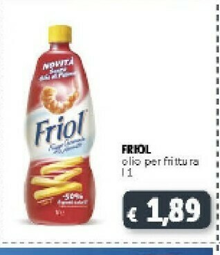 Deco Supermercati Friol Olio Per Friggere offerta