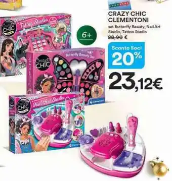 Ipercoop Crazy Chic Clementoni offerta