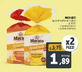 Deco Supermercati Morato Spuntinelle Soffici Al Cubo 400 G(ml) offerta