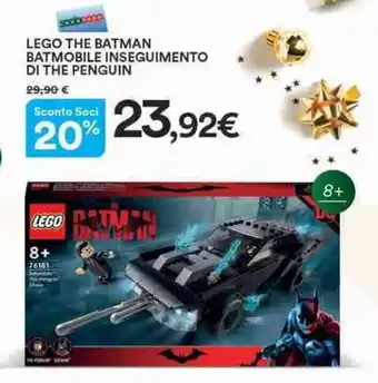 Ipercoop Lego The Batman Batmobile Inseguimento di The Penguin offerta