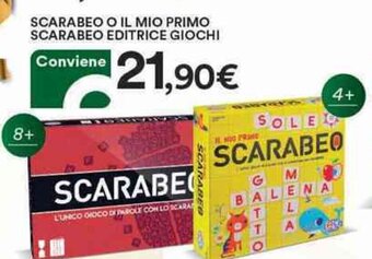 Ipercoop Scarabeo o Il Mio Primo Scarabeo Editrice Giochi offerta