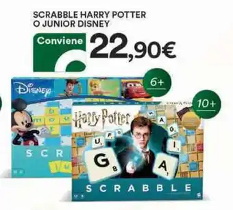Ipercoop Scrabble Harry Potter o Junior Disney offerta