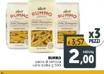 Deco Supermercati Rummo Pasta Di Semola 500 G offerta