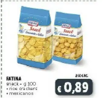 Deco Supermercati Fatina Snack Croccante Mexicanos 100 G(ml) offerta