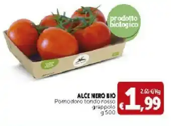 Deco Supermercati Alce Nero Pomodoro Tondo Rosso Grappolo Bio 500 G offerta
