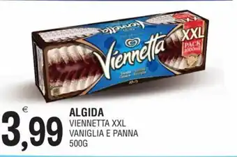 Al Discount Algida Viennetta XXL Vaniglia e Panna 500g offerta