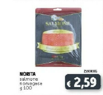 Deco Supermercati Norita Salmone Norvegese Affumicato 100 G(ml) offerta