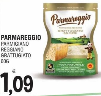 Al Discount Parmareggio Parmigiano Reggiano Grattugiato 60g offerta