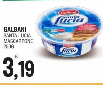 Al Discount Galbani Santa Lucia Mascarpone 250g offerta