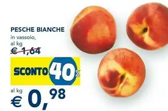 Esselunga Pesche Bianche offerta