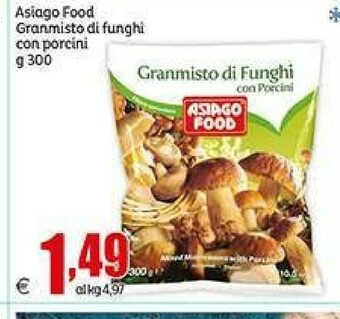 Elite Asiago Funghi porcini offerta