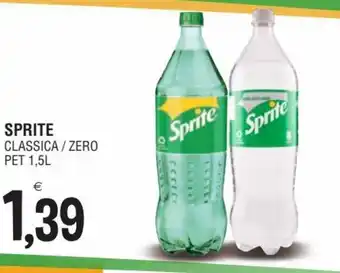 Al Discount Sprite Classica / Zero pet 1,5L offerta