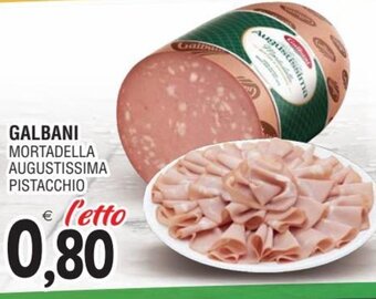 Al Discount Galbani Mortadella Augustissima Pistacchio offerta