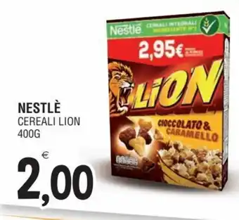 Al Discount Nestlé Cereali Lion 400g offerta