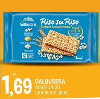 Al Discount Galbusera Riso su Riso Crackers 380g offerta