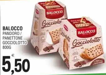 Al Discount Balocco Pandoro / Panettone Gocciolotto 800g offerta