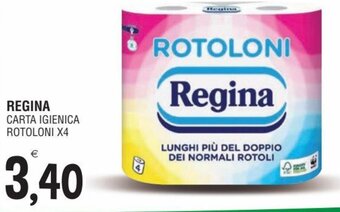 Al Discount Regina Carta Igienica Rotoloni x4 offerta
