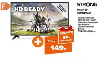 Expert Strong TV LED 32" SRT32HC2003 offerta