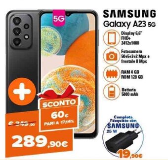 Expert Samsung Galaxy A23 5G offerta